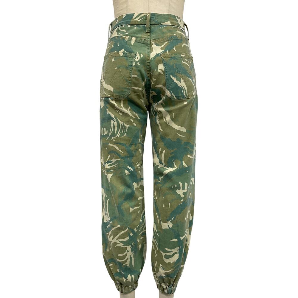 Mother 'The Wrapper' Green Cotton Patch Springy A… - image 3